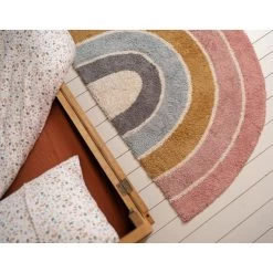 Vloerkleed Rainbow Shape Pure Pink 80x130cm -Winkel Voor Babyproducten 0012020 little dutch vloerkleed rainbow shape pure pink 80x130cm pure 2 1000