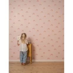 Vliesbehang Little Rainbows Pink -Winkel Voor Babyproducten 0013884 little dutch vliesbehang little rainbows pink rainbow 2 1000