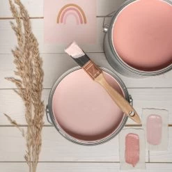 Muurverf Extra Mat Faded Pink -Winkel Voor Babyproducten 0013922 little dutch muurverf extra mat 25l faded pink wild flowers 1 1000