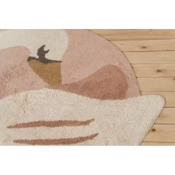 Vloerkleed Swan - 110x115 Cm -Winkel Voor Babyproducten 0014211 little dutch vloerkleed rond 110x115cm roze zwaan 2 1000