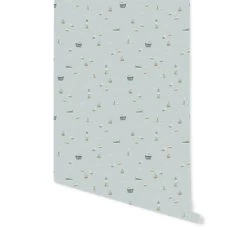 Digitaal Behang Sailors Bay Blue