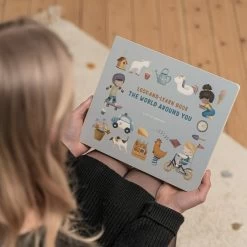 Kinderboek Look-and-learn Book - The World Around You -Winkel Voor Babyproducten 0024277 little dutch kinderboek look and learn book the world around you 2 1000