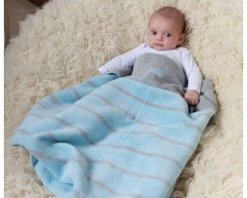 Zaffiro Ecru & Beige Gestreept 75 X 100 Cm Wiegdeken 15090 -Winkel Voor Babyproducten 23479 68e9dc2c002bf90b5102e16c 4