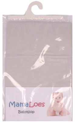 MamaLoes Grijs 60 X 120 Cm Ledikant Hoeslaken 66884 -Winkel Voor Babyproducten 26578 Grijs verpakking 4
