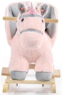 Cangaroo Cookie Pluche Hobbeldier WJ-6187 -Winkel Voor Babyproducten Cangaroo Cookie Pluche Hobbelpaard WJ 6187 2