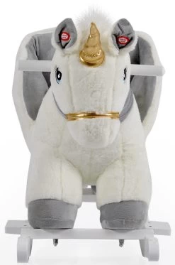 Cangaroo Moon Pluche Hobbeldier WJ-6188 -Winkel Voor Babyproducten Cangaroo Moon Pluche Hobbelpaard WJ 6188 2