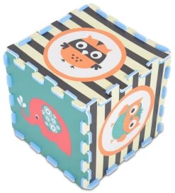 Cangaroo Olifant & Uil 9 Stuks Schuimrubberen Puzzelmat 3064 -Winkel Voor Babyproducten Cangaroo Olifant Uil 9 Stuks Schuimrubberen Puzzelmat 3064 3