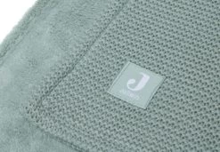 Jollein Basic Knit Forest Green / Fleece 75 X 100 Cm Wiegdeken 517-511-65219 -Winkel Voor Babyproducten Jollein Basic Knit Forest Green 4 shop