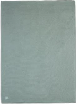 Jollein Basic Knit Forest Green / Fleece 100 X 150 Cm Ledikantdeken 517-522-65219 -Winkel Voor Babyproducten Jollein Basic Knit Forest Green Fleece 100 x 150 cm Ledikantdeken 517 522 65219 2