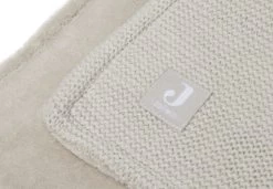 Jollein Basic Knit Nougat / Fleece 75 X 100 Cm Wiegdeken 517-511-65360 -Winkel Voor Babyproducten Jollein Basic Knit Nougat 3 shop