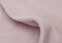 Jollein Basic Knit Pale Pink / Fleece 100 X 150 Cm Ledikantdeken 517-522-65310 -Winkel Voor Babyproducten Jollein Basic Knit Pale Pink Fleece 100 x 150 cm Ledikantdeken 517 522 65310 6