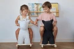 Label Label Hond Grijs Hobbeldier LLRT-23169 -Winkel Voor Babyproducten Label Label Hond Hobberldier sfeer 2