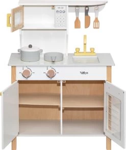 Tryco Houten Kinderkeuken TR-303017 -Winkel Voor Babyproducten Tryco Houten Kinderkeuken TR 303017 03