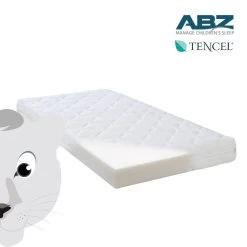 ABZ KM331-70140 Witte Panter 70 X 140 X 11 Cm Juniormatras- -Winkel Voor Babyproducten abz km331 witte panter ledikantmatras 5 1