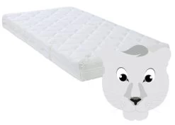 ABZ KM331-70140 Witte Panter 70 X 140 X 11 Cm Juniormatras-