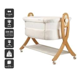 Babygo SideBySide Creme Wieg Aan Bed 4161 -Winkel Voor Babyproducten babygo sidebyside creme wieg aan bed 4161 7