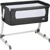 Babygo Together Dark Grey Wieg Aan Bed 460-4 -Winkel Voor Babyproducten babygo together dark grey wieg aan bed 460 4
