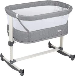 Babygo Vivaldi Grey Wieg Aan Bed 4651