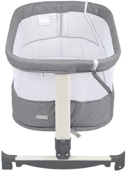 Babygo Vivaldi Grey Wieg Aan Bed 4651 -Winkel Voor Babyproducten babygo vivaldi grey wieg aan bed 4651 2