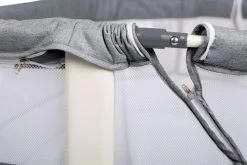 Babygo Vivaldi Grey Wieg Aan Bed 4651 -Winkel Voor Babyproducten babygo vivaldi grey wieg aan bed 4651 3