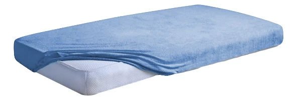 Babymatex Classic Badstof Blauw 70x140 Cm Juniormatras Hoeslaken TB0291_24