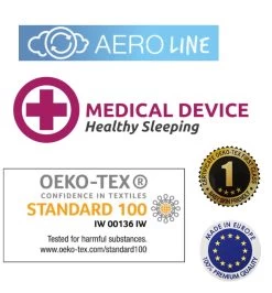 Babymatex AeroLine Fresh 60x120 Cm Ledikantmatras TB0345_01 -Winkel Voor Babyproducten babymatex oxi drukverlagende matrastopper tb0211 324 327 331 7 4