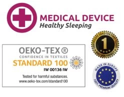 Babymatex ECO Latex 60x120 Cm Ledikantmatras TB0319 -Winkel Voor Babyproducten babymatex oxi drukverlagende matrastopper tb0211 324 327 331 9