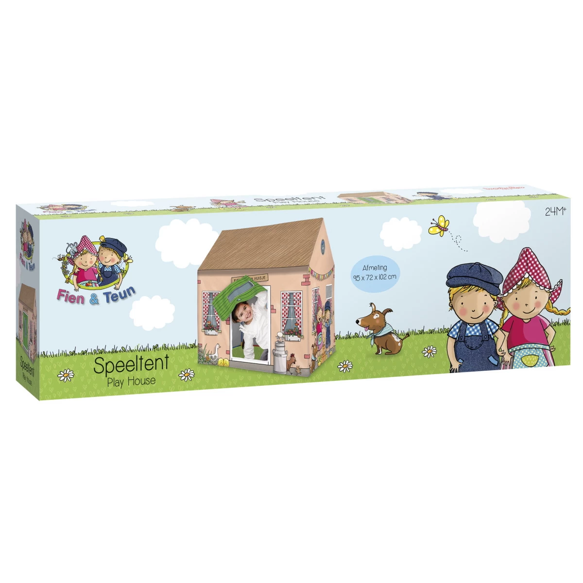 Bambolino Toys Fien En Teun Speeltent 19211 5 Bambolino Toys Fien En Teun Speeltent 19211 - Afbeelding 3