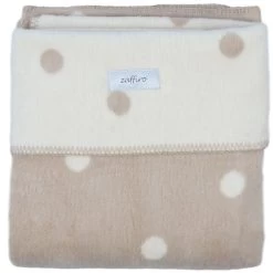 Zaffiro Ecru & Beige Gestipt 100 X 150 Cm Ledikantdeken 15267 -Winkel Voor Babyproducten beigeecrustippendeken 4