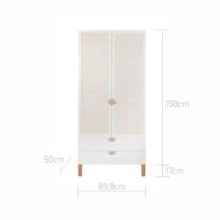 Bellamy Ratata 2-Deurskast RABISZ2D -Winkel Voor Babyproducten bellamy ratata 2 deurskast rabisz2d 1