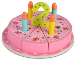 Cangaroo Houten Happy Birthday Speelgoed Taart 4223N -Winkel Voor Babyproducten cangaroo houten happy birthday speelgoed taart 4223n 4