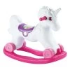 Dolu Unicorn Roze/Wit Hobbelpaard 2509 -Winkel Voor Babyproducten dolu unicorn roze wit hobbelpaard 1
