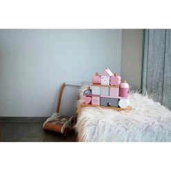 Label Label Blauw Houten Blokken LLWT-25095 -Winkel Voor Babyproducten dsc 0558 1