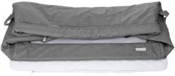 Babygo Together Grey Wieg Aan Bed 4601 -Winkel Voor Babyproducten i no460 1 together fabric folded grey
