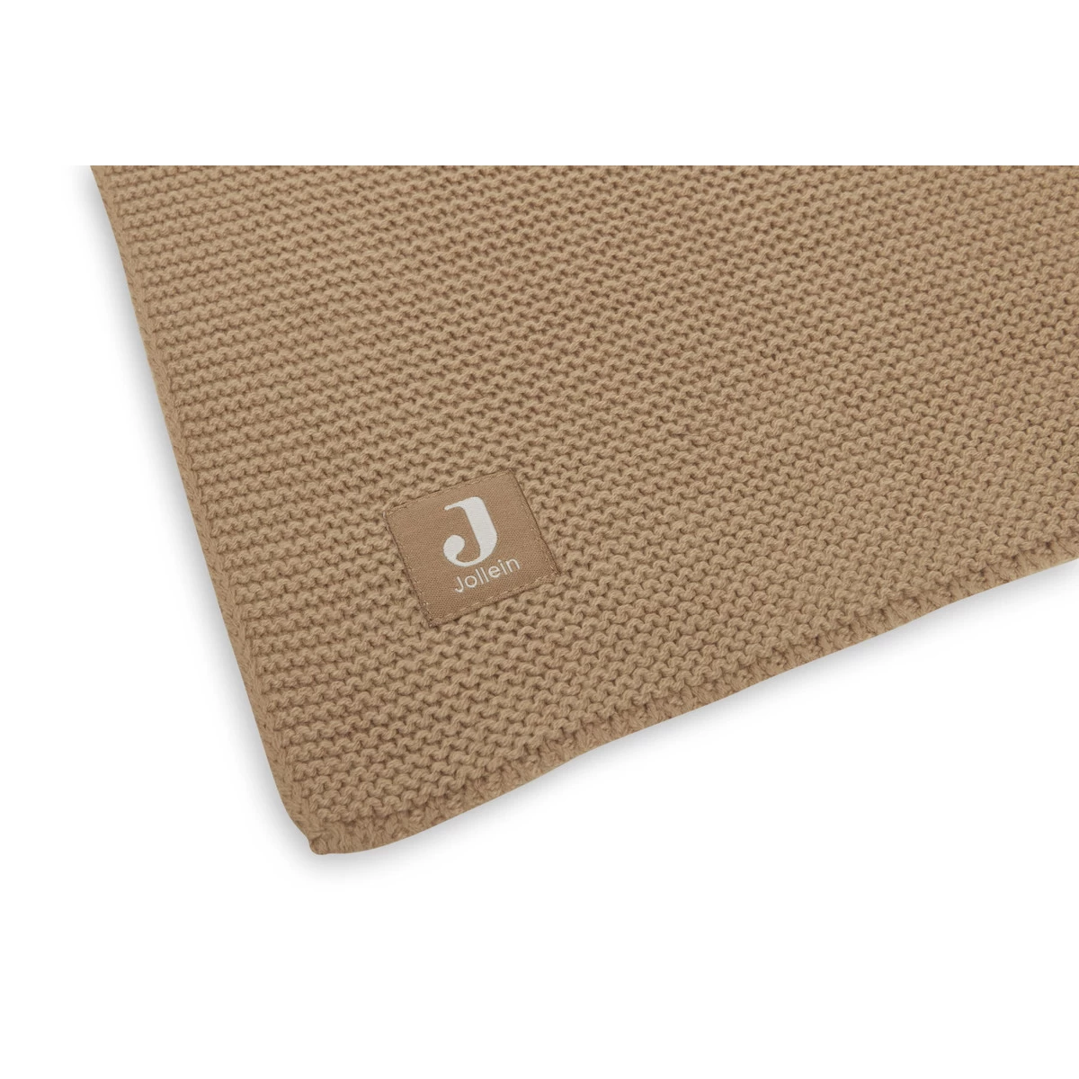 Jollein Basic Knit Biscuit 75 X 100 Cm Wiegdeken 516-511-66072 - Afbeelding 5