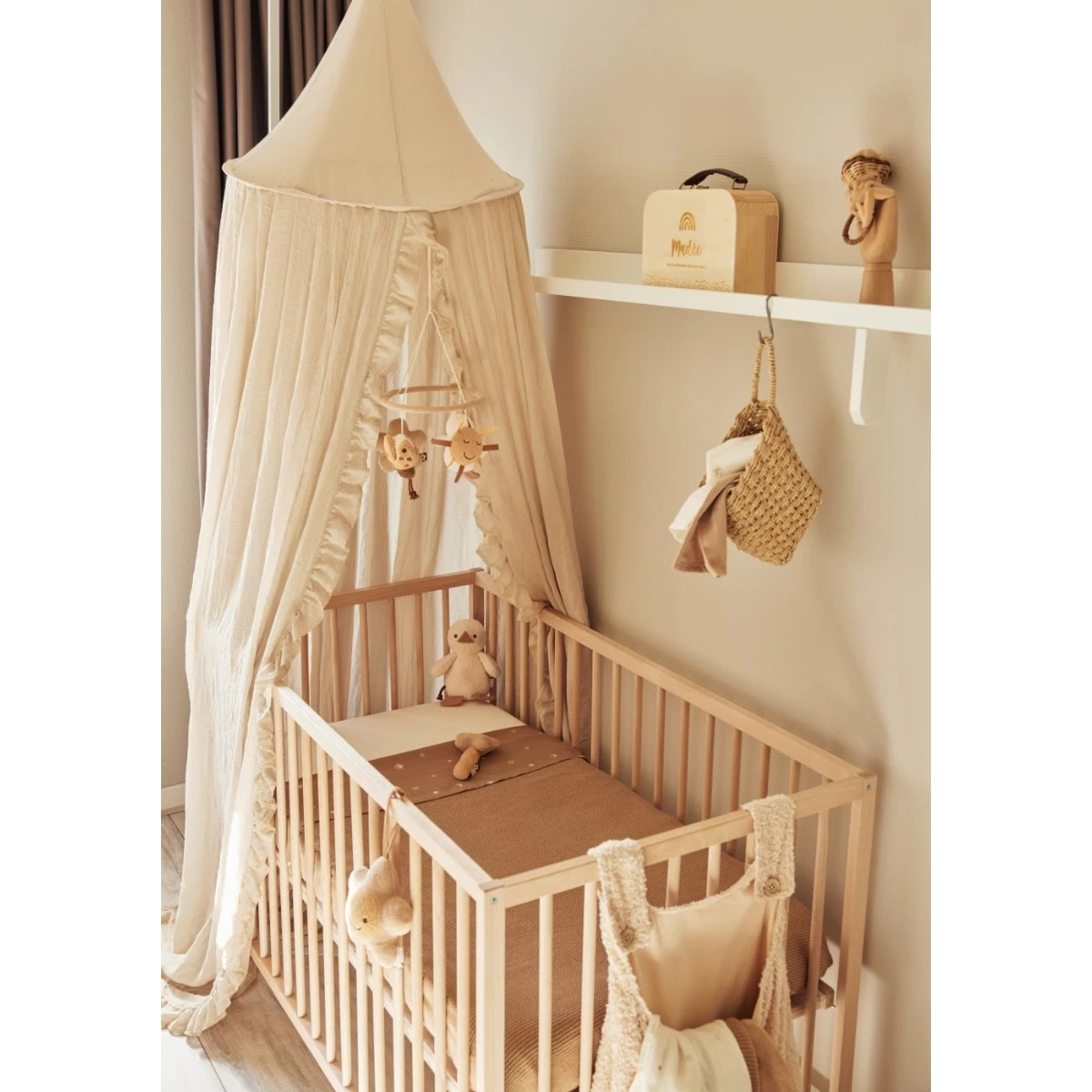 Jollein Basic Knit Biscuit 75 X 100 Cm Wiegdeken 516-511-66072 - Afbeelding 8