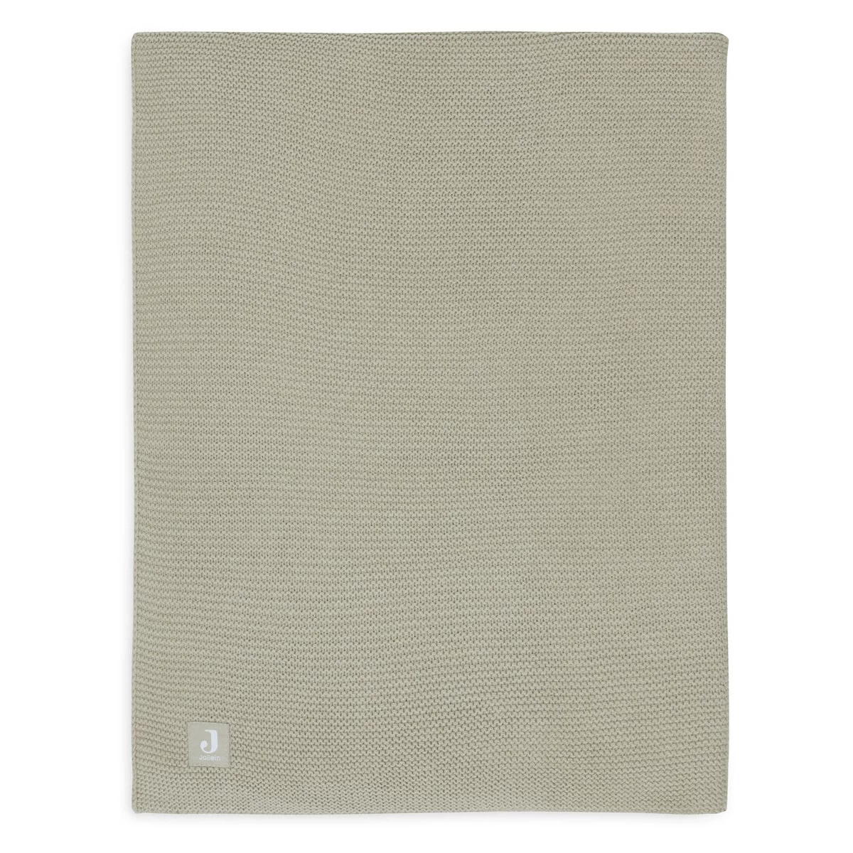 Jollein Basic Knit Olive Green 75 X 100 Cm Wiegdeken 516-511-67053 - Afbeelding 4