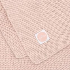 Jollein Basic Knit Pale Pink 100 X 150 Cm Ledikantdeken 516-522-65310 -Winkel Voor Babyproducten jollein basic knit pale pink 100 x 150 cm ledikantdeken 516 522 65310 2