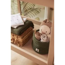 Jollein Pure Knit Leaf Green Commodemandje 580-001-67010 -Winkel Voor Babyproducten jollein pure knit leaf green commodemandje 580 001 67010 .7