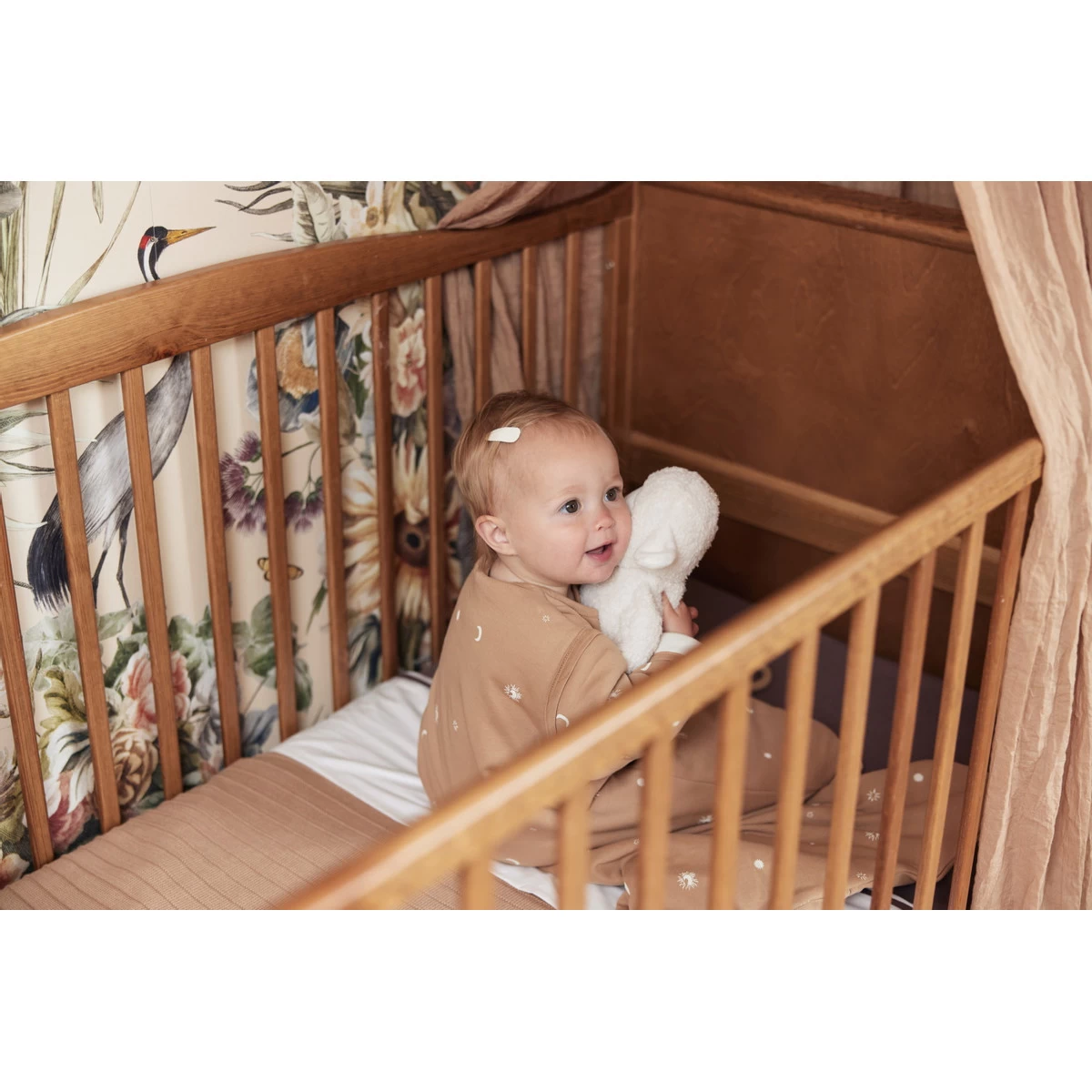 Jollein Stargaze Biscuit 110 Cm Slaapzak Met Afritsbare Mouwen 016-542-66090 - Afbeelding 7