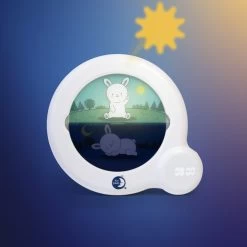 KidSleep Classic Essential Wit LED Slaaptrainer En Kinderwekker 0025 -Winkel Voor Babyproducten kidsleep classic essential wit led slaaptrainer en kinderwekker 0025 4