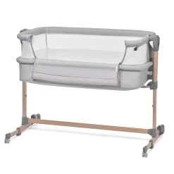 Kinderkraft Neste Air Grey-Wood Wieg Aan Bed KKLNEAIRGRY00W -Winkel Voor Babyproducten kinderkraft neste air grey wood wieg aan bed kklneairgry00w .3