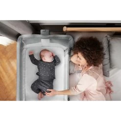 Kinderkraft Neste Air Grey-Wood Wieg Aan Bed KKLNEAIRGRY00W -Winkel Voor Babyproducten kinderkraft neste air grey wood wieg aan bed kklneairgry00w .sfeer