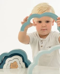 Label Label Cloud Blauw Houten Regenboog Puzzel LLWT-25293 -Winkel Voor Babyproducten label label cloud blauw houten regenboog puzzel llwt 25293 4