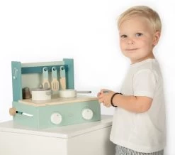 Label Label Groen Houten Kookstel LLWT-24760 -Winkel Voor Babyproducten label label groen houten kookstel llwt 24760 2