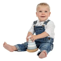 Label Label Blauw Houten Tuimelring Piramide LLWT-25255 -Winkel Voor Babyproducten label label groen houten tuimelring piramide llwt 25255 222