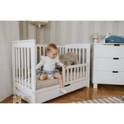 Babykamer Lieke Wit: Ledikant & Commode -Winkel Voor Babyproducten ledikant lieke wit 60x120 cm 12