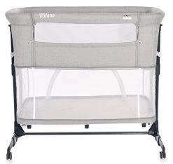 Lorelli Milano Grey 2-in-1 Wieg Aan Bed 1008044-0003 -Winkel Voor Babyproducten lorelli milano grey 2 in 1 wieg aan bed 1008044 0003 4