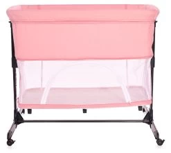 Lorelli Milano Pink 2-in-1 Wieg Aan Bed 1008044-0001 -Winkel Voor Babyproducten lorelli milano pink 2 in 1 wieg aan bed 1008044 0001 5