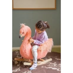 MamaLoes Flamingo Hobbeldier ML050403 -Winkel Voor Babyproducten mamaloes flamingo hobbeldier ml050403 02